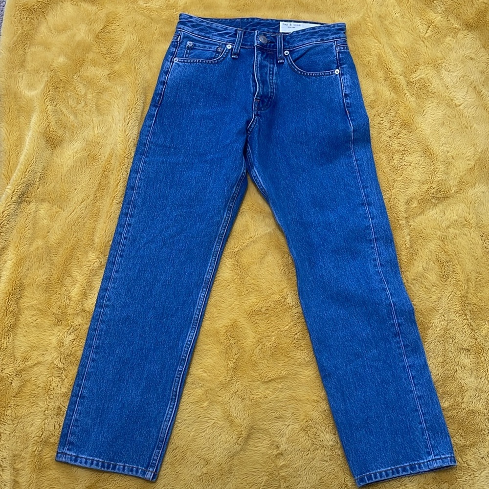 rag & bone Maya High Rise Ankle Slim Jean - Picture 2 of 9